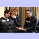 Euro 2010: Uwe Gensheimer, Manuel Sp�th and Christian Sprenger.