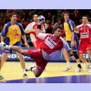 EM 2008: HUN-SWE: Gal am Kreis.