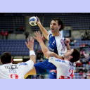 EM 2008: CRO-FRA: Jerome Fernandez.