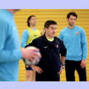 Training des FC Barcelona vor dem CL-Halbfinale.