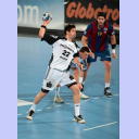 Nikola Karabatic beim Strafwurf.