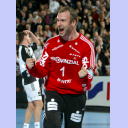 Thierry Omeyer jubelt.