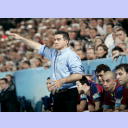 Barcelonas Trainer Manuel Cadenas.