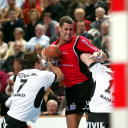 Bjerre und L�vgren gegen Jeppesen.