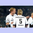 Petersen und Jacobsen im Gespr�ch.