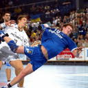 Schwerins Kreisl�ufer Frank L&oslash;ke traf sechs Mal.