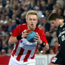 Havard Tvedten machte 6/1 Tore.