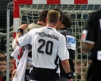 Zeitz entschuldigte sich bei Friedrich schon auf dem Spielfeld.