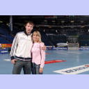 THW-Neuzugang Vid Kavticnik und Freundin Dejana Stevanovic.