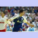 EM 2006: CRO - FRA: Nikola Karabatic.