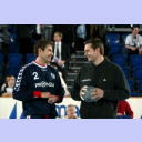 Zwei Freunde: Glenn Solberg und Frode Hagen.