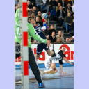 S�ren Stryger wirft.