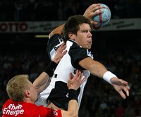 Kim Andersson in action.