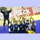 EM 2006: Thierry Omeyer hinter der franz�sischen Mauer.