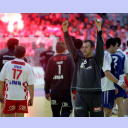 EM 2006: Europameister! Thierry Omeyer jubelt.