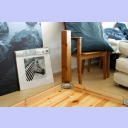 Schon ein Zebra: THW-Neuzugang Dominik Klein hat ein Bild eines Zebras in seiner Wohnung stehen.