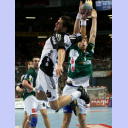 Nikola Karabatic setzt sich durch.