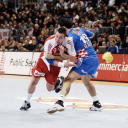 WC 2007: CRO - CZE: Metlicic attacks Jicha.