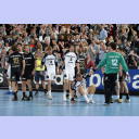 Rote Karte gegen Boldsen nach seinem Foul an Zeitz.