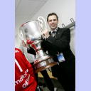 Frisch geduscht: Pressesprecher Bj�rn Goos.