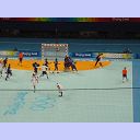 Olympia 2008: FRA - CRO: Jubel bei Frankreich.