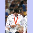 Olympia 2008: Nikola Karabatic mit der Goldmedaille.
