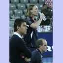 WM 2009: Der schwedische Trainer Staffan Olsson.