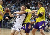 Daniel Wessig in action.