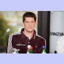 Saisoner�ffnungspressekonferenz 2010: Daniel Kubes.