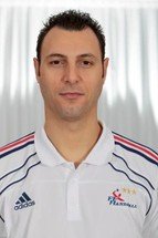 Jerome Fernandez im französischen Nationaltrikot. Jerome Fernandez im französischen Nationaltrikot.