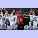 Jubel nach dem Sieg.