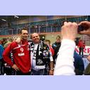 Lars Chritiansen mit Fans.