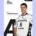 Autogrammkarte 2011/12: Kim Andersson.