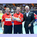 Supercup 2011: Die Br�der Methe/Methe mit Rainer Witte.