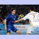 Bostjan Kavas  gegen Milutin Dragicevic.