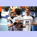 Jubel nach dem Sieg.