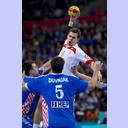 WM 2013: DEN-CRO: Rasmus Lauge Schmidt.