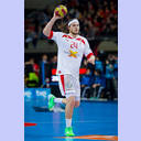 WM 2013: DEN-ESP: Mikkel Hansen.