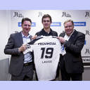 Spieleragent Christian Henriksen, Rasmus Lauge und Klaus Elwardt.