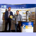 Die Trainer des HSV und der SG, Martin Schwalb und Ljubomir Vranjes.