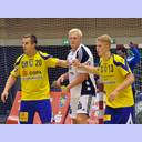 Testspiel in Rostock.