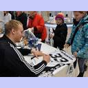 Autogrammstunde bei den Kieler Nachrichten.