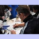 Autogrammstunde bei den Kieler Nachrichten.