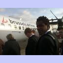 Abflug nach Frankreich.