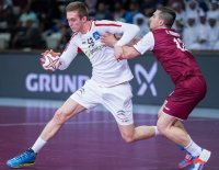 Nikola Bilyk in action.