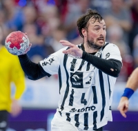 Domagoj Duvnjak in action.