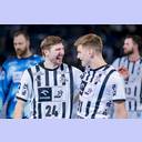 Lukas Zerbe und Bence Imre.