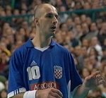 Davor Dominikovic im Nationaltrikot.