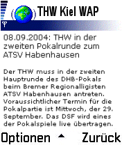 Ein einzelner News-Artikel.